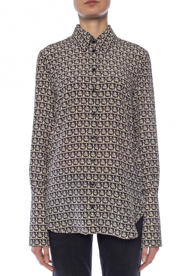 SchaferandweinerShops Tonga - Silk shirt Salvatore Ferragamo